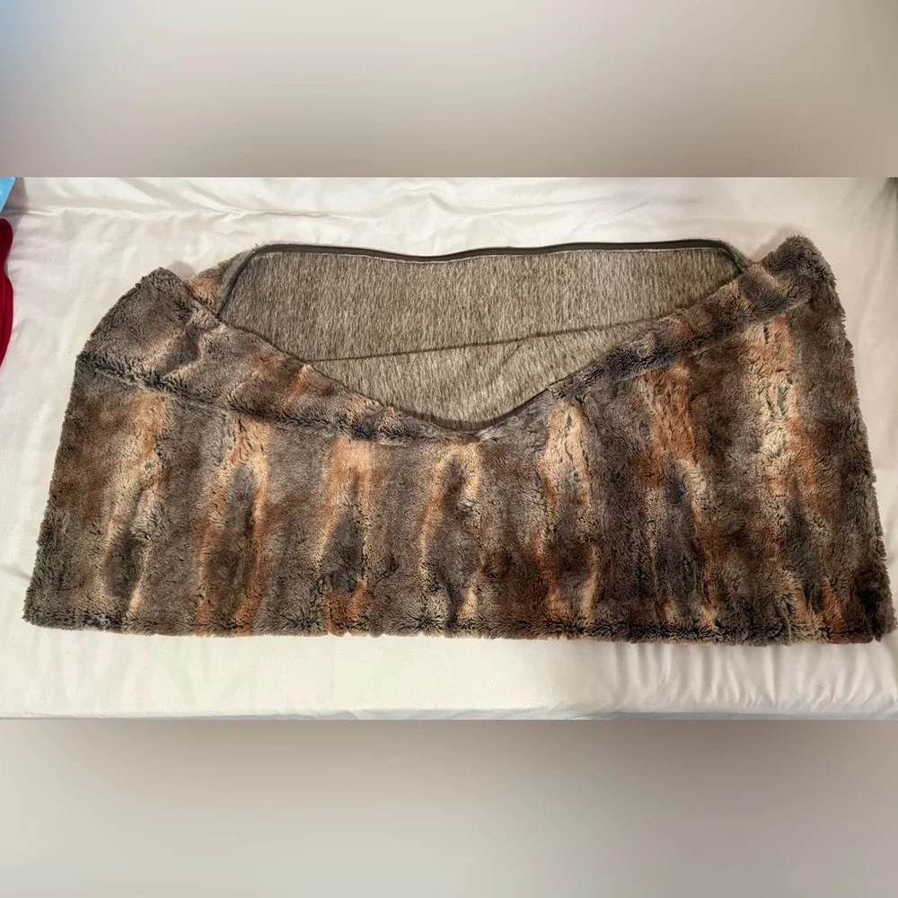Faux Fur King Size Pillow Shams.